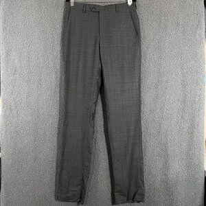 Todd Snyder 100% Wool Plaid Dress Pants Unhemmed - Men's Size 32 - Gray